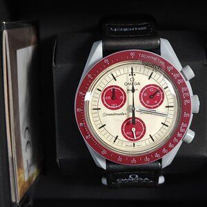 MoonSwatch Pluto RARE RETIRED 🔥 Swatch x Omega • FULL SET